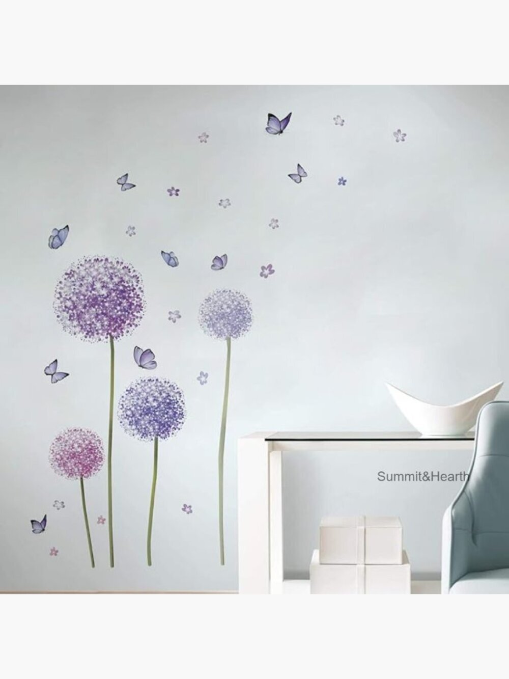 Vinyl Wall Decals for Home Decor, 100cm Height, Easy Peel & Stick